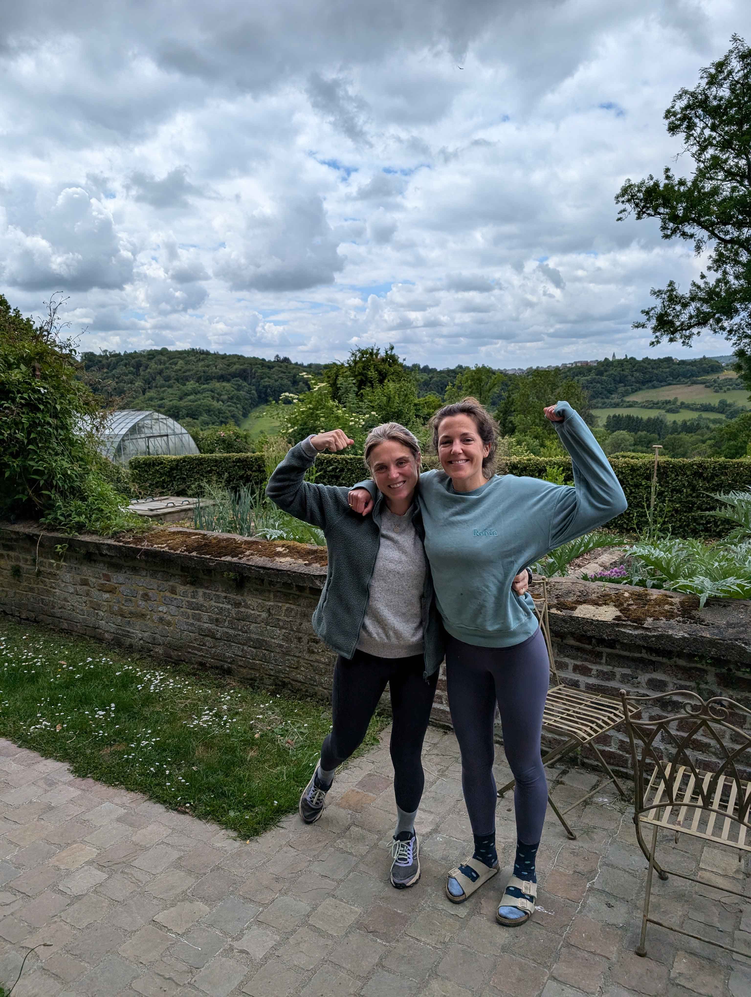 Portrait de Caroline et Camille