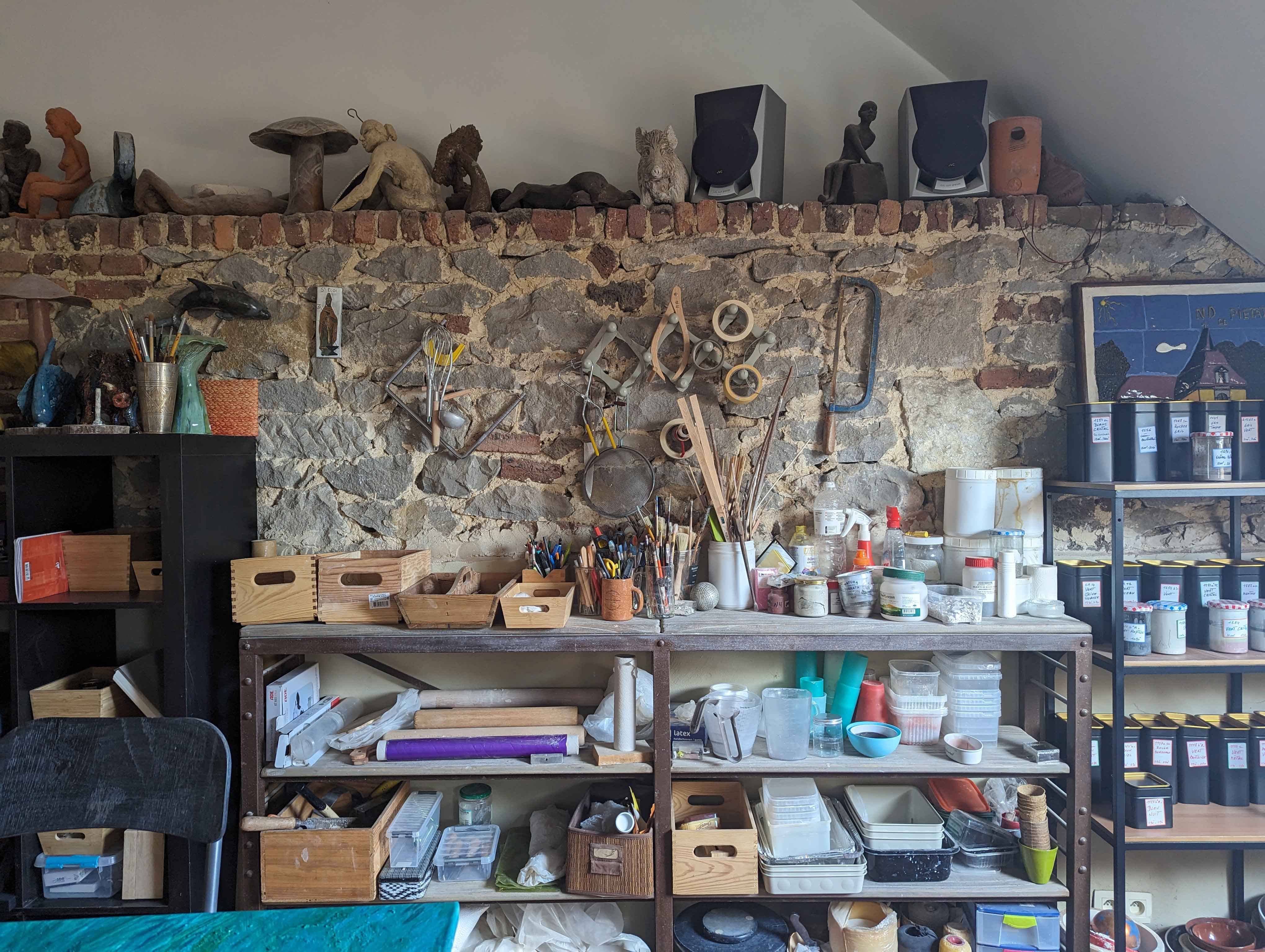 Pièces en céramique